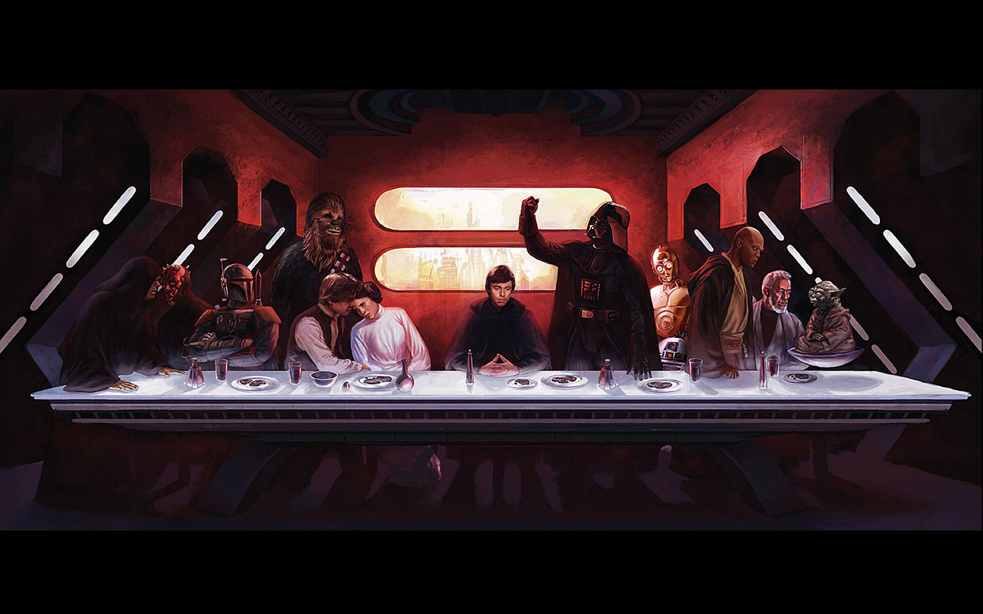 La última Cena Wallpaper Star Wars