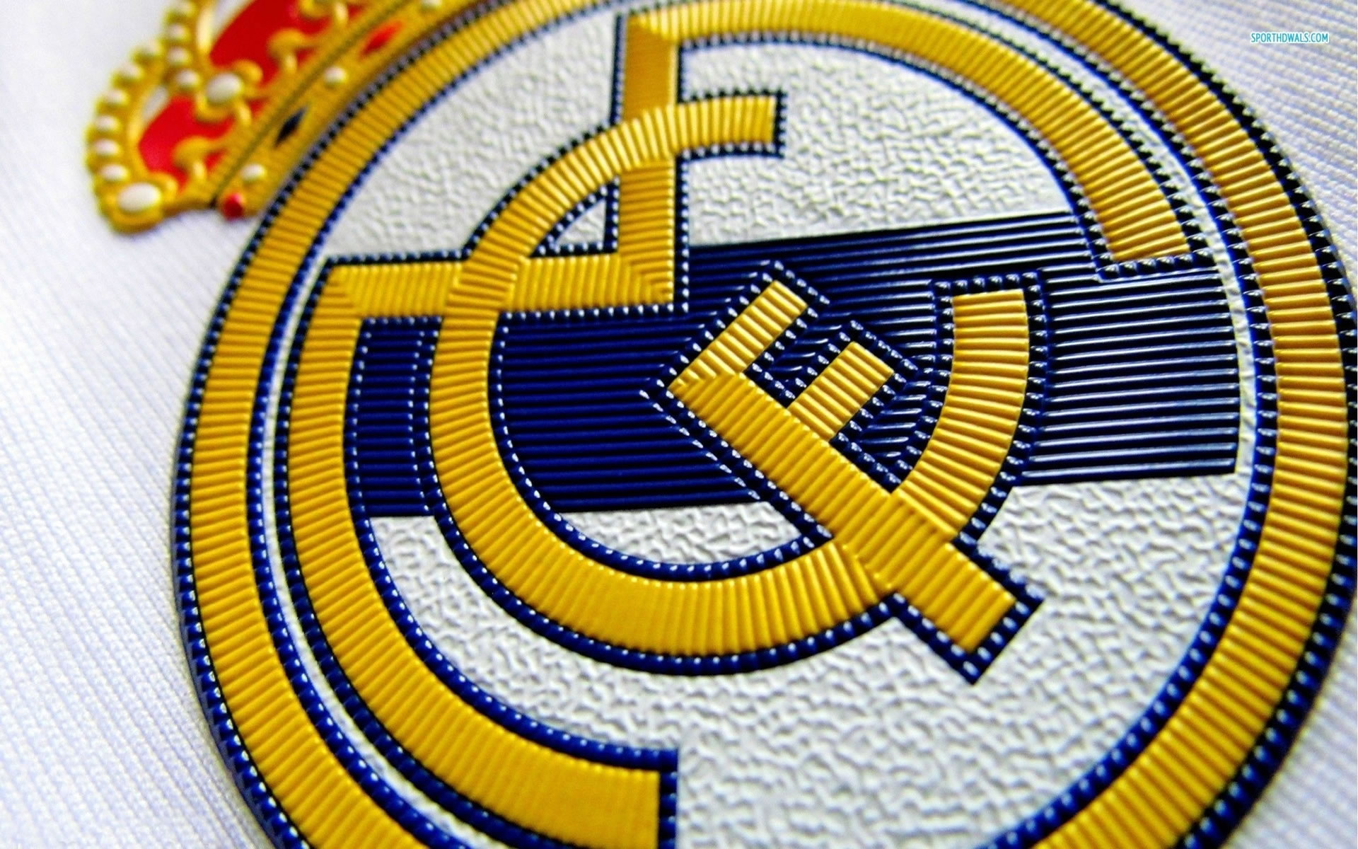 Escudo Real Madrid Bordado