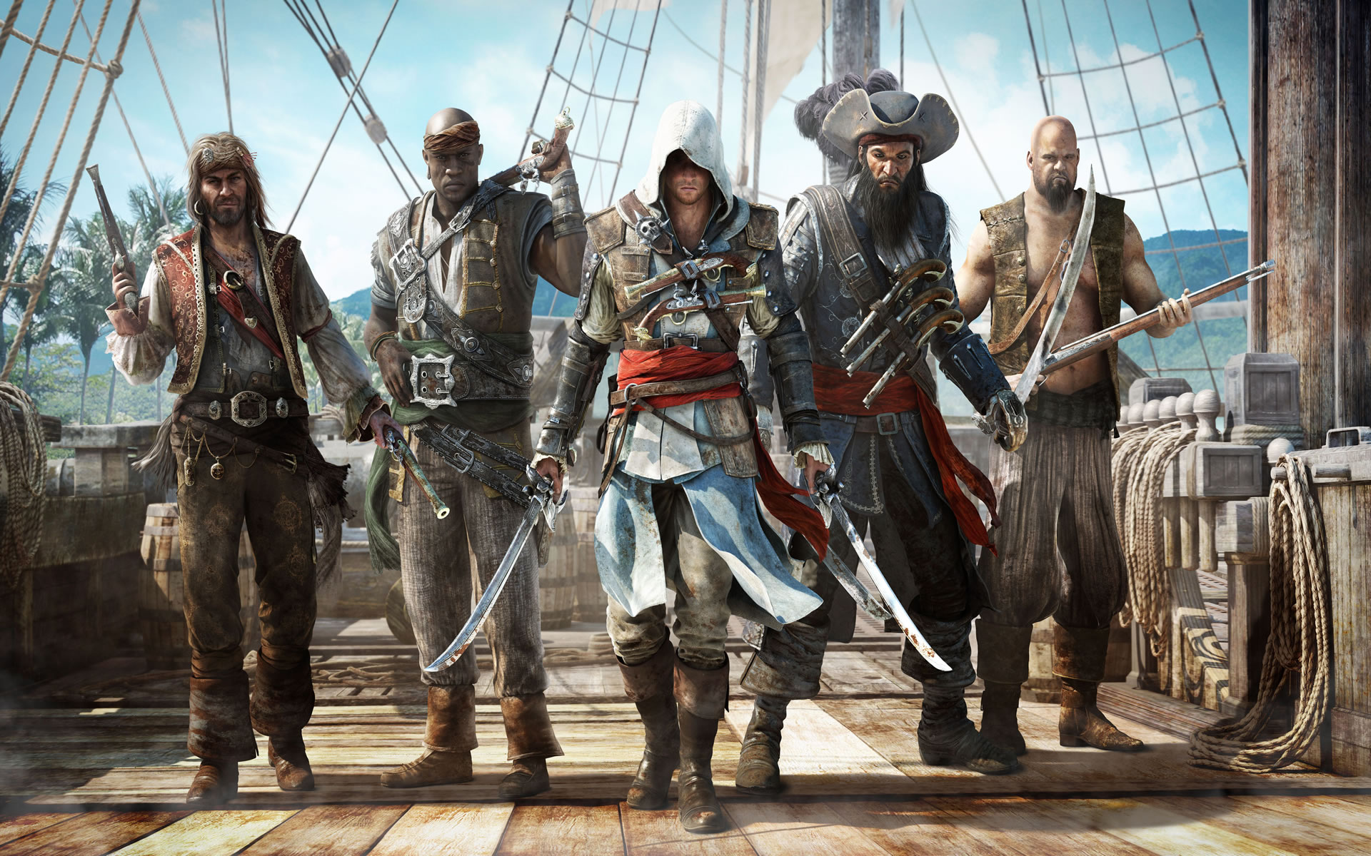 Personajes Assassins Creed 4