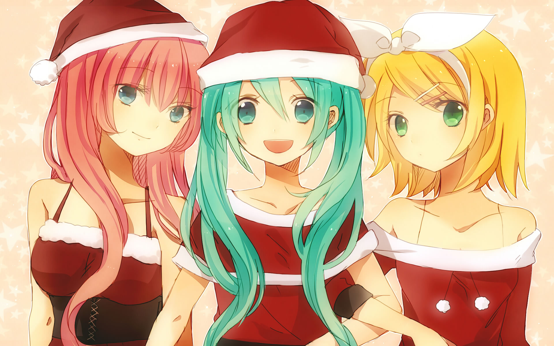 Chicas Anime Santa Claus