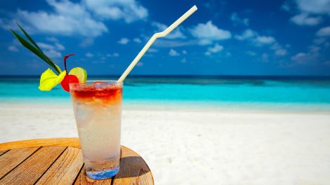 Bebida en la Playa