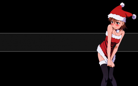 Chica Anime Navidad Wallpaper