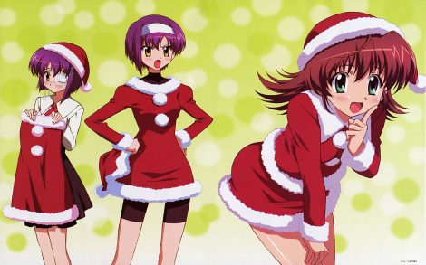 Chicas Navidad Wallpaper Anime 2014.