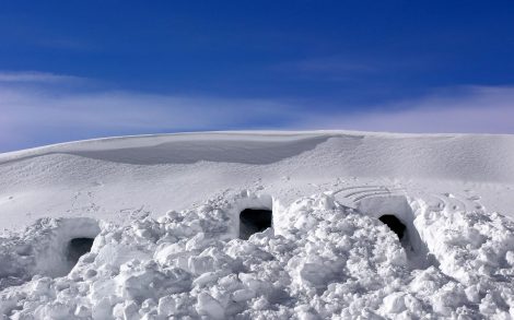 Cuevas en la Nieve.