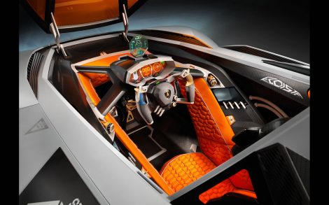 Interior de Lujo Lamborghini Egoista.
