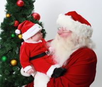 Santa con Bebé